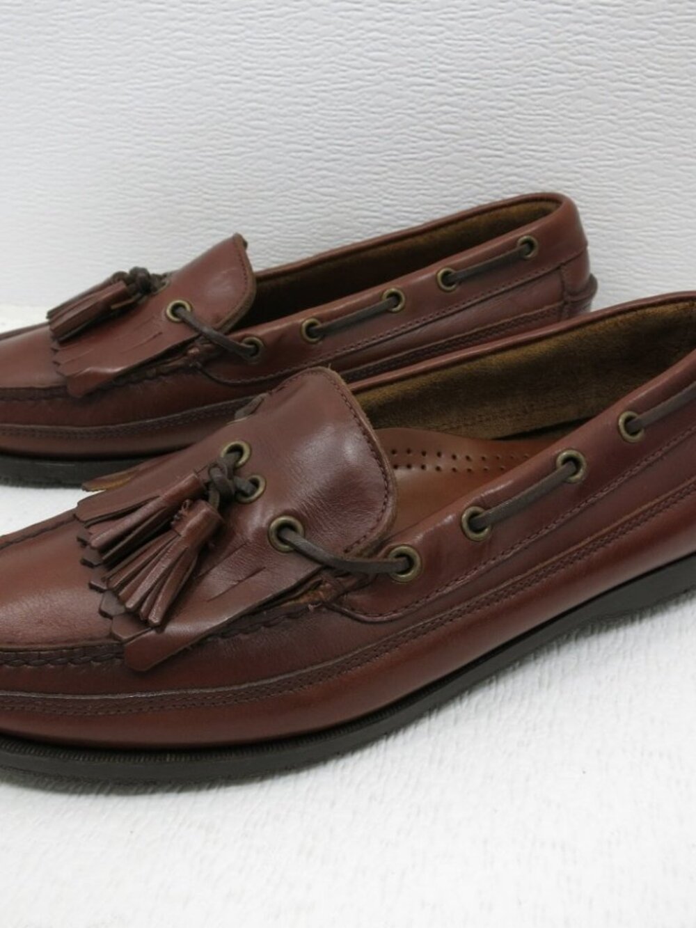 Saddlebred Oil Tanned Leather Boat Casual Loafers Loafers Men's Footwear Sz 9 M
